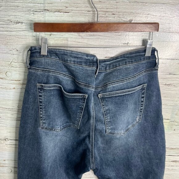 Silver Jeans Women's Straight Leg Jeans - Dark Blue - Picture 7 of 9